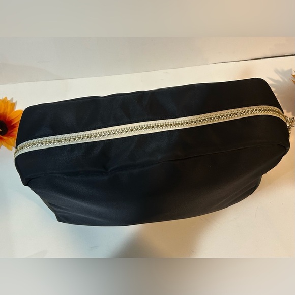 Pink Lily Black Large Makeup Bag NWT - Picture 5 of 6